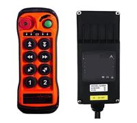 QA800 AC/DC 10-24V 36-480V Telecomando industriale wireless Interruttore Paranco Radiocomando Gru Trasmettitore Ricevitore1(1T 1R,AC DC 36-480V)
