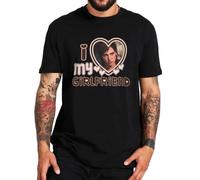 QACDUDNU I Love Ellie Williams T Shirt Popular Game And Drama Fans Art Gift Casual O-Neck Soft T-Shirts Black M