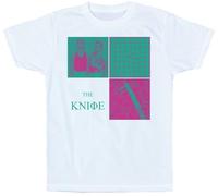 QACDUDNU Shaking The Habitual T-Shirt Design The Knife White M