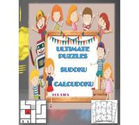 Qad Gens Ultimate Puzzles Sudoku, Calcudoku for Kids (Tascabile)
