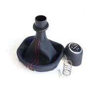 QADFTGY Cambio Automatico Compatibile con T6 T7, per Transporter, per, per Caravelle 2016, 2017, 2018, 2019, 2020, Pomello Cambio A 5 Marce, Leva del Cambio, Maniglia della Portiera.(Rosso)