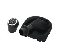 QADFTGY Cambio Automatico Compatibile con T6 T7, per Transporter, per, per Caravelle 2016, 2017, 2018, 2019, 2020, Pomello Cambio A 5 Marce, Leva del Cambio, Maniglia della Portiera.(Nero)