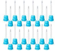 Qaestuan 20 Pezzi Ugello di Miscelazione Statica, Ugello di Miscelazione 1:1, Miscelatori Statici per Colla AB，Colla Epossidica 2k，Adatto per Applicatori, Resine Plastiche