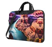 qahuopp Beauty Grand Canyon Borsa per computer con maniglia per il trasporto Borsa per computer portatile Custodia protettiva per laptop da 13 14 15,6 pollici, Nero , 15.6 inch