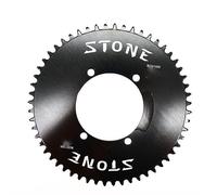 QAINKUN Corona rotonda per bici da 110 BCD 34T a 60T per bici da strada 110bcd 4 bulloni corona stretta larga (colore: Aero 56T)