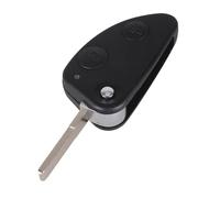 QALIYDFD Chiave Compatibile con Alfa per Romeo 147 156 GT 1 Pz 2/3 Pulsanti Guscio Chiave Auto Flip Copertura della Custodia Chiave Auto Guscio Chiave Remota(2button)