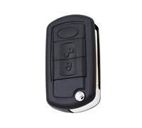 QALIYDFD Cover per Chiave Compatibile con Land per Rover per LR3 2005 2006 2007 2008 2009 1 Custodia per Chiave A Distanza con Guscio per Chiave Auto A 3 Pulsanti(HU101)