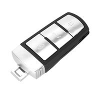 QALIYDFD Cover per Chiave Compatibile con per Passat 2005 2006 2007 2008 2009 2010 1 Pz Guscio Chiave Auto Telecomando 4 Pulsanti Custodia Chiave Auto Copertura Custodia Chiave Auto