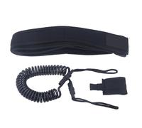 Qalvona 6mm Leash per Tavola da Surf, Corda di Sicurezza in TPU con Primavera Avvolgente, Alta Resistenza e Comfort - Flessibile e Durevole, Ideale per Sport Acquatici