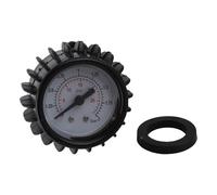 Qalvona Barometro per Gommone Gonfiabile, Manometro Unidirezionale in PVC, Misuratore di Pressione 0-2 Bar 0-30 PSI - Alta Precisione, Leggero e Portatile, per Barche Gonfiabili e