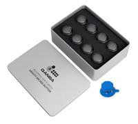 qanba Arcade Gravity KT Buttons 30 mm Snap-in pulsante meccanico (scatola trasparente nero 30 mm TD04)