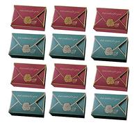 Qanye 30 Pezzi Bomboniere Regalo Scatola, Scatole Portaconfetti Carta, Caramelle Biscotto Scatola, Scatole di Caramelle di Carta, per Matrimoni e Feste di Compleanno (Rosso, Verde)