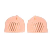 QANYEGN 1 Paio di Correttori Per Alluce Valgo, Protezioni Per Dita in Silicone, Separatori Per Dita in 2 Colori Per Alleviare Il Dolore E Stirare.(Colore della pelle)