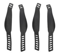 QANYEGN 2 Pair Exercise Cycling Pedal Straps, Adjustable Length Universal Pedal Strap, Fits Most Cycling ike Pedals for Exercise Cycle Home or Gym