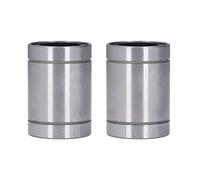 QANYEGN 2Pcs Linear Motion Bearing Ball, Straight Line Bearing 30mm Bore 45mm OD 64mm Long for CNC Machine LM30UU