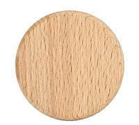 QANYEGN 50 Pezzi Cerchi di Legno, Dischi Rotondi Non Verniciati Diametro 6cm per Decorazioni Fai da Te, Sottobicchieri e Pittura Artigianale
