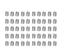 QANYEGN 50Pcs Thread Inserts, Wire Helical Screw Thread Inserts Repair Kit, Fastener Hardware US Standard 5/16in-18x1.5D