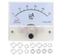 Qanyegn 85C1 DC0 a 50UA Puntatore Amperometro, Strumenti di misurazione montati di corrente, DC Amperometro Ampere Meter Meter Line Circuit Measuring Device