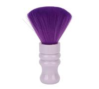 QANYEGN Bascato per spolverino al collo, manico addominali la spazzola per collo morbido, spazzola barbiere Spolone in nylon per la rimozione di sottili dalla zona del coll