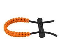 QANYEGN Compound Bow Wrist Sling, Archery Nylon Braided Cord Rope, Wrist Strap Braided Cord Rope Adjustable for Training Exercising (Arancia)