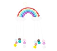 QANYEGN Decorazioni da Parete Arcobaleno, Decorazioni Artistiche da Parete Appese a Mano, Decorazioni da Parete Arcobaleno, Appendiabiti Per Porte Per Decorazioni da Parete in Camera