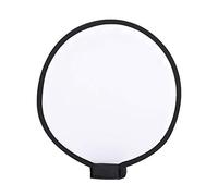 QANYEGN Diffusore softbox, 40 cm a forma rotonda portatile Nylon Softbox Diffuser, Studio Flash Diffuser Light Softbox per ritratto e fotografia di prodotto