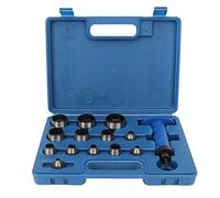 QANYEGN Hollow Punch Set, Leather Hole Punch Kit, Gasket Punch Cutter Set for Leather, Rubber, Copper, Soft Brass, or Other Materials