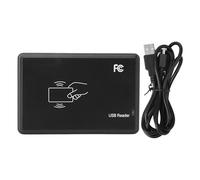 QANYEGN ID Card Reader, RFID Smart Card Reader Writer, Low Frequency 125KHZ RFID ID Card Reader with USB Interface Access Control Card Issuer