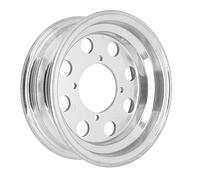 QANYEGN Orlo della ruota del motociclo, mozzos della ruota anteriore in lega di alluminio, mozzoss della ruota del vuoto del motore per Z50 8In Wheel Bike Small Motorcycle