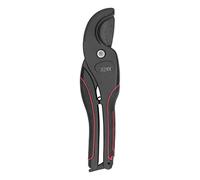 QANYEGN PVC Pipe Cutter, Ratcheting PVC Pipe Cutter Tool, Ratchet Action Self Locking Replaceable Blade Tubing Scissors for CPVC PEX Rubber Hose (0-32)