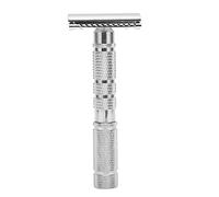 Qanyegn Razors di sicurezza a doppio bordo, manico lungo rasoi di sicurezza a doppio bordo, rasoi vintage adatti per uomini al salone di barbiere (1)