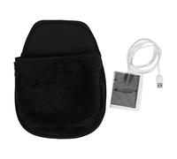 QANYEGN Salder per le del tampone topo riscaldato USB, computer pluhespust USB, mousepad riscaldante USB per laptop per computer domestici di ufficio (Nero)
