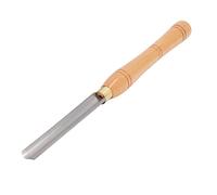 QANYEGN Scalpello Per Tornio Per Legno, Sgorbia Per Sgrossatura, Utensile Per Tornitura del Legno, Utensile Per Tornitura con Lama Ad Arco Interno Centrale HHS E Impugnatura da Spiaggia