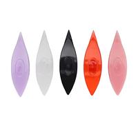 QANYEGN Set di Navette Per Chiacchierino da 5 Pezzi, Strumenti Per Bobine di Plastica, Set di Navette Per Perforazione Per Strumenti di Cucito Faidate(12037)