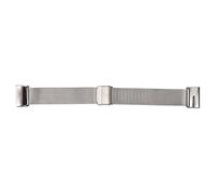 QANYEGN Smartwatch Smartwatch, fascia d'orologio da polso in acciaio inossidabile, sostituzione degli accessori per bracciali per orologi per mi orologio lite 2 (Argento)