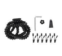 QANYEGN Soldering Helping Hands, 5 Claws Helping Hands Soldering, Station PCB Flexible Third Hand Arms Tool for Crafts Workshop (Black)