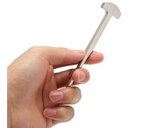 QANYEGN Spuntone per Anguilla in Acciaio Inox, chiodo per Pesce Anguilla a Forma di T, 14 CM Strumento per Uccidere Le anguille, per Cucina, Ristorante e Negozio di Sushi