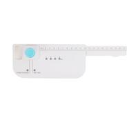 QANYEGN Tab Punker, Frame Craft Punch Cutter, Etichette a 4 dimensioni Etichette Punte di punteggio di carta per schede, etichette, cartelle, divisori del planner e altro ancora