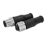 QANYEGN Terminatori di resistenza maschile e femminile, resistenza Terminator NMEA2000, Terminatori della filettatura 5pin per apparecchiature elettroniche marine