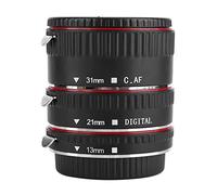 QANYEGN Tubi di estensione delle lenti macro, set di tubi di estensione macro metall