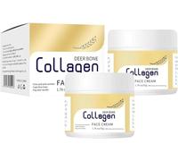 Qanzire Deer Bone Collagen Cream,Wrinkle Removal Face Cream,Qanzire Deer Bone Collagen Face Cream, Qanzire Collagen Face Cream,Anti Aging Face Cream (2 pcs)