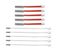 Qaonsciug 10 cartucce riscaldanti 24 V 50 W con termistore XH2.54-2 pin 100 K con stampante 3D PH2.0-2 pin Hotend 150 mm