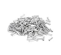 Qaonsciug 100 pezzi cavo del freno per bicicletta, tappo terminale, tappi terminali per bici da corsa, mountain bike, punta terminale, facile da usare