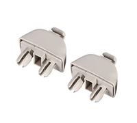 Qaonsciug 4F0857561 - Clip di ricambio per parasole A6-C6 B7, in plastica, per rivestimento interno