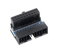 Qaonsciug 90 Degree USB3.0 Right Angled Desktop Computer Adapters for PC Motherboards HassleFree Installation Two Option