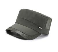 Qaonsciug Cappello da sole in poliestere non strutturato atletico pescatore nuoto unisex copricapo per gite feste spiaggia portatile non strutturato cappello atletico, Verde militare, Taglia unica