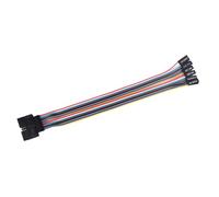 Qaonsciug Cavo adattatore di alimentazione per PC Host per diverse schede madri, 16 poli su 2 adattatori splitter a 8 poli, 16 pin/2P 20 cm, 24 AWG