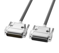 Qaonsciug Cavo di collegamento D-Sub professionale a 44 pin DB44 maschio/femmina, lunghezza 50 cm-30 m