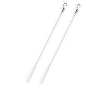 Qaonsciug Chiara vetroresina Rod di funzionamento cieco di Rod 43cm con il gancio e la presa per il gancio verticale del bastone dei cie