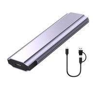 Qaonsciug Comodo NVME Solid Disk Enclosure USB3.1 Gen 2 Metal Shell Optimals Raffreddamento Per Trasporto Sicuro Caso Esterno